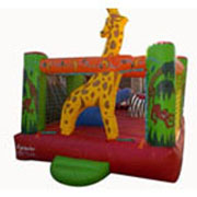 giraffe inflatable bouncers